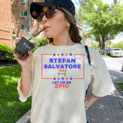 Stefan Salvatore shirt, TVD shirt, Team Stefan, TVD merch, Tvd gift, Tvd fan, Funny TVD git, Comfort Colors