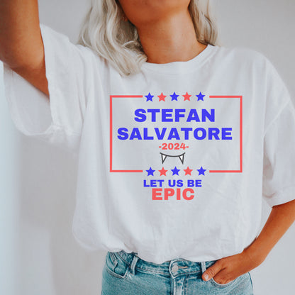 Stefan Salvatore shirt, TVD shirt, Team Stefan, TVD merch, Tvd gift, Tvd fan, Funny TVD git, Comfort Colors