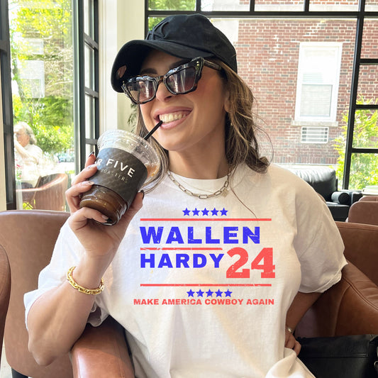 Wallen Hardy Shirt, Wallen for president, Cowboy Wallen, Wallen Shirt, Country music shirt, Western shirt, President shirt, Concert shirt