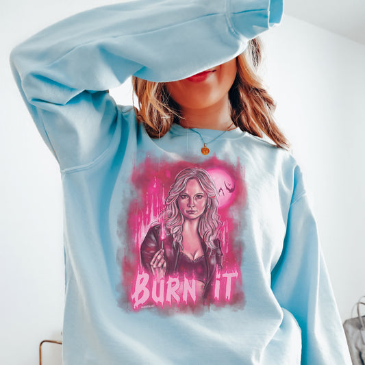 Caroline Forbes Sweatshirt, TVD shirt, Caroline Forbes, TVD merch, Tvd gift, Tvd fan, Funny TVD gift, Comfort Colors, Salvatore brothers