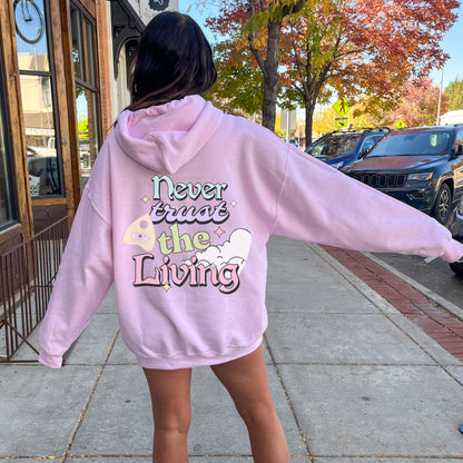 Never Trust the Living Lydia Deets Halloween Gift Halloween Shirt Pastel Halloween Halloween costume Halloween sweater Halloween Hoodie