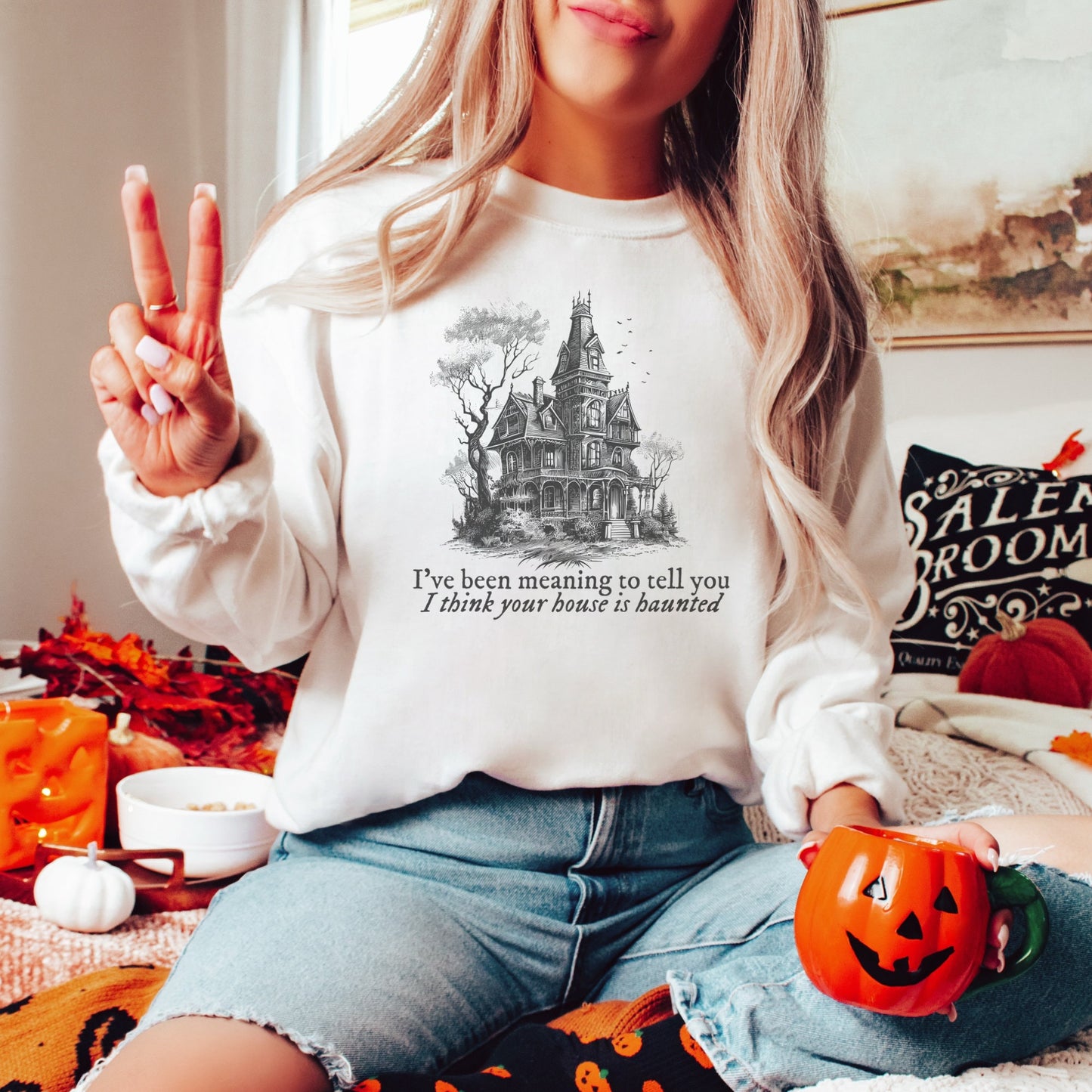 Swiftie Halloween Crewneck Halloween Swiftie Shirt, Taylor merch, Folklore era shirt, Swiftie fan merch, Folklore merch, Halloween tee