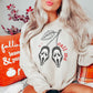 Ghostface Shirt, Halloween Horror tee, No you hang up, Scream fan gift, 90s horror sweater, slasher shirt, Halloween crewneck, oversized