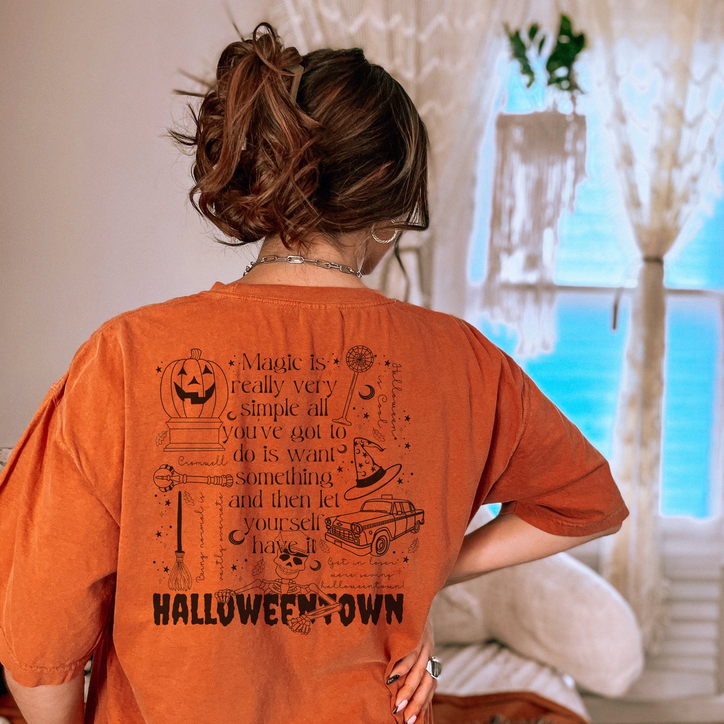 Halloweentown shirt, Halloweentown university, Vintage Halloween Sweater, Halloween Town sweater, Retro halloweentown