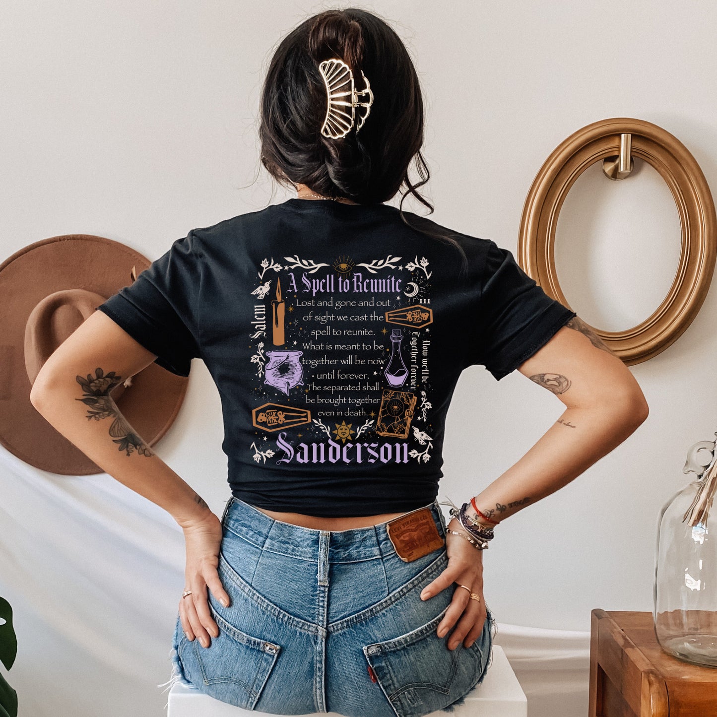 Hocus Pocus Sweatshirt, Girls Trip Salem Sweater, Sanderson Sisters tee, Halloween Witch Shirt, Salem Massachusetts, Salem Witch Shirt