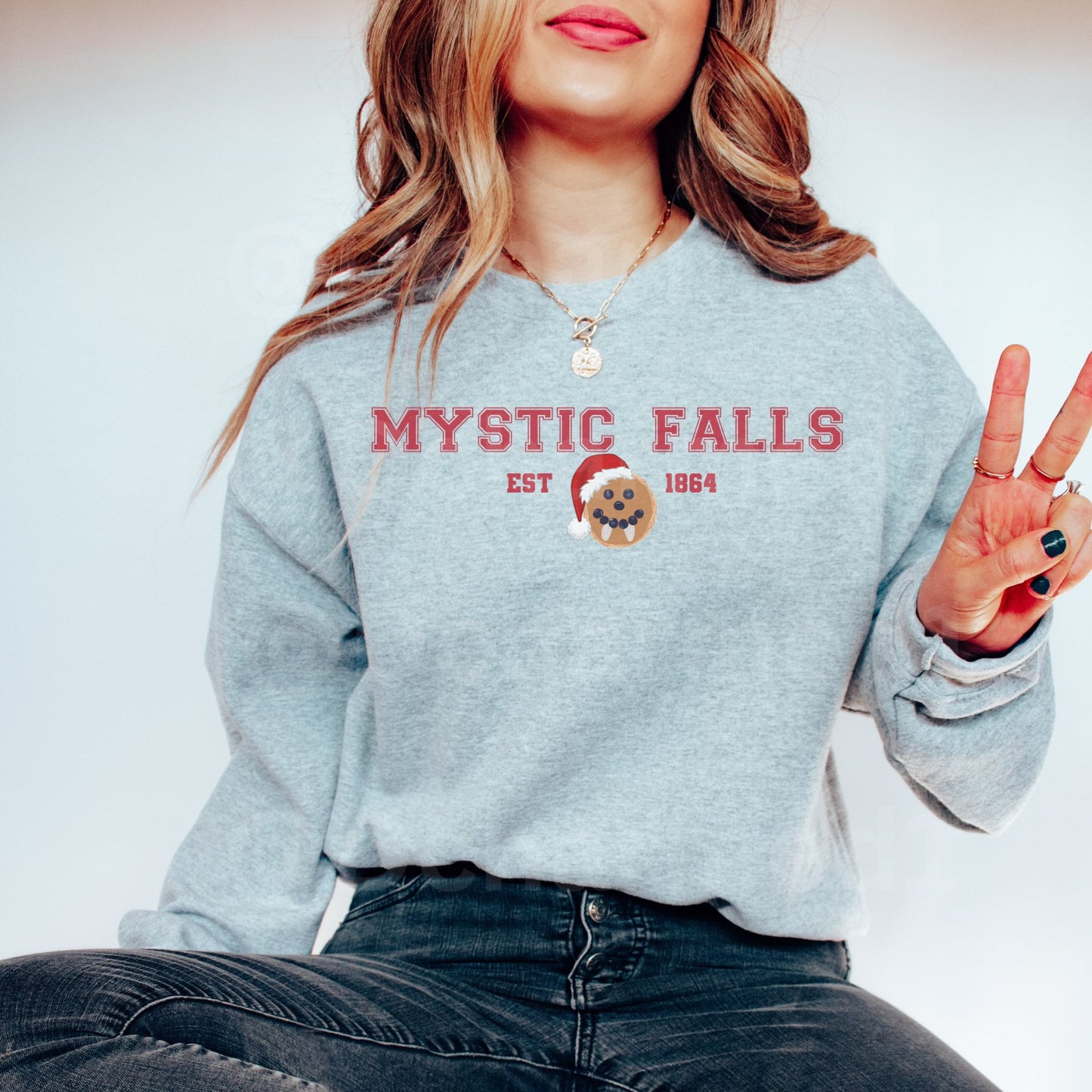 TVD xmas hoodie, tvd merch, tvd gift, mystic falls shirt, salvatore brothers, tvd fan, Damon salvatore, tvd fan gift, stefan salvatore