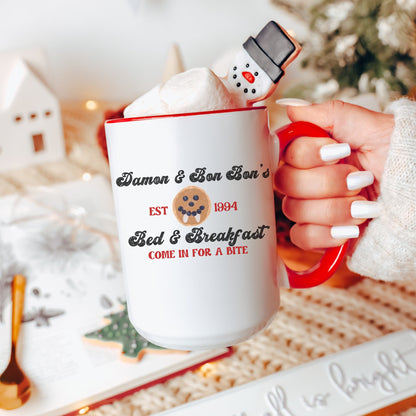 TVD mug, TVD gift, Mystic Falls Mug, TVD merch, Caroline Forbes merch, Burn it, Salvatore brothers, Damon and Bonnie