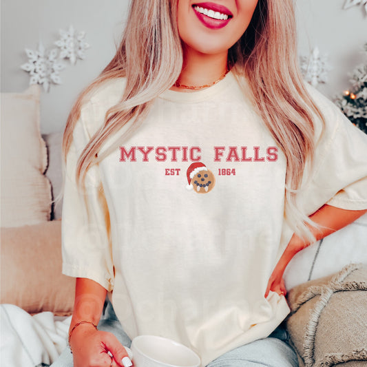 TVD xmas hoodie, tvd merch, tvd gift, mystic falls shirt, salvatore brothers, tvd fan, Damon salvatore, tvd fan gift, stefan salvatore