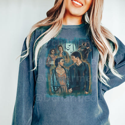 TVD Merch, Damon Salvatore shirt, Bonnie Bennett Merch, Tvd sweatshirt, Prison World Sweatshirt, Tvd gift, Mystic Falls