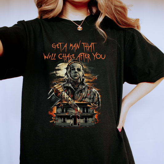 Halloween T-shirt, Michael Meyers T-shirt, Horror T-shirt, Michaael Meyers Halloween shirt, Spooky Season shirt